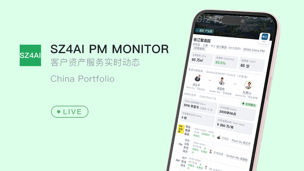 PM Monitor · 物业资产项目管理穿透
